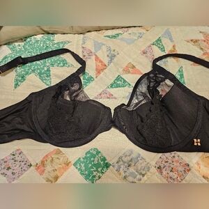 Elegant Black Lace Bra